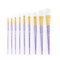 RCC 307 | Crafter's Choice™ 9pc White Taklon Variety Brush Set